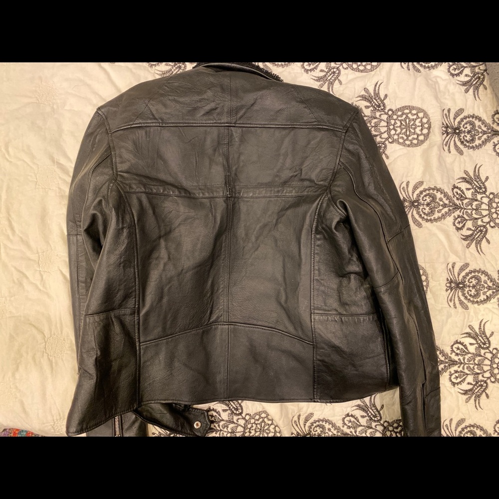 Deadwood Avery Recycled Men’s Leather Jacket | 48 - Picture 5 of 11